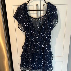 Trixx polka dot dress